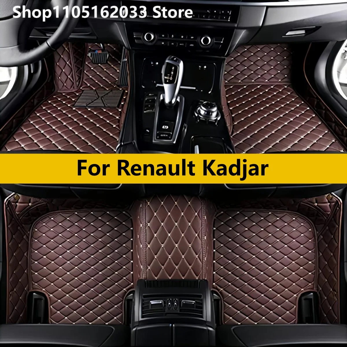 

Автомобильные коврики на заказ для Renault Kadjar 2016 2017 2018 2019, автомобильные ковры, аксессуары для салона автомобиля