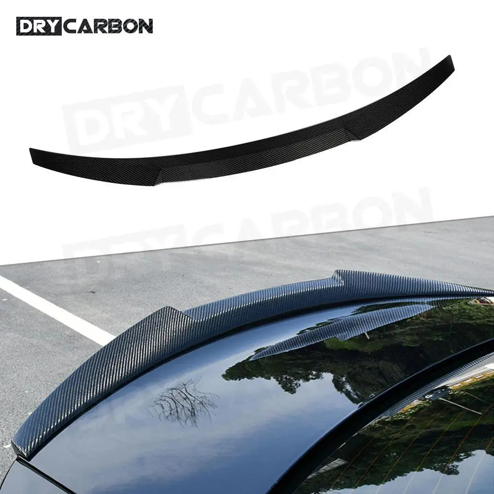 

P style Carbon Fiber Rear Spoiler for BMW 3 Series E92 M3 Coupe 2006-2012 Gloss Black Rear Trunk Spoiler Wing Lip