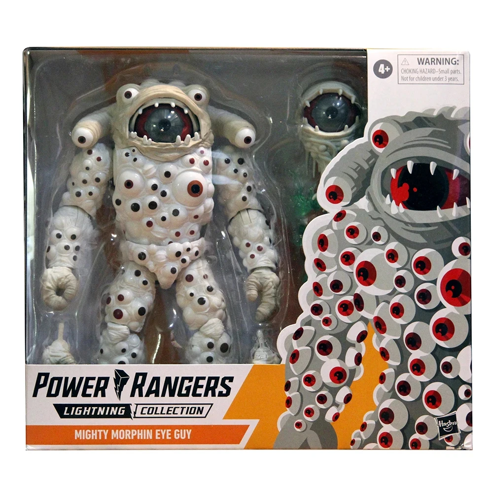 In Stock Original Hasbro Power Rangers Lightning Collection Mighty Morphin Eye Guy Action Model Toys Gifts for Fans Figures