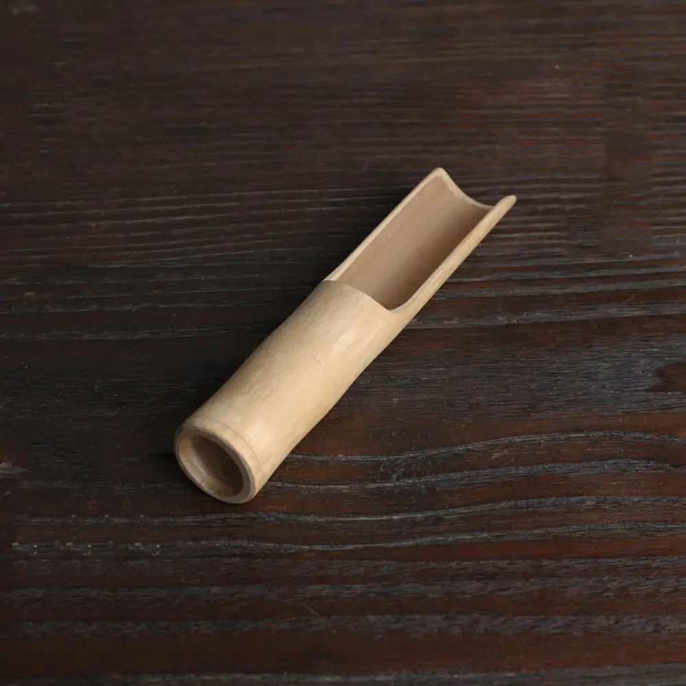 

Not Easily Deformed No Peculiar Smell High Temperature Resistance Durable Retro Bamboo Tea Set Tea Spatula Teaspoon Tea Shovel