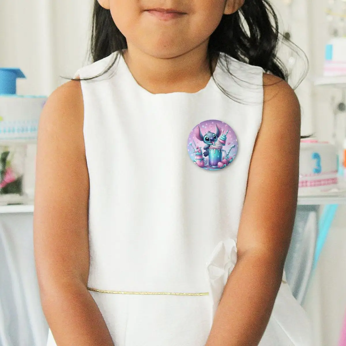 كارتون أنيمي مانغا غرزة دبوس أزرار الظهر لحقيبة الظهر شارات قابلة للتخصيص بروش Pinback #3