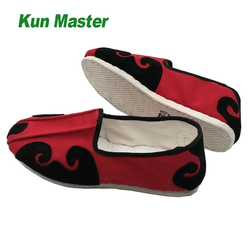 

For Women Strong Cloth Soles Cotten Breathable Taoist Shoes Chinese Traditions Footwear Tai Chi Shoes Kung Fu Wushu Shoes Red