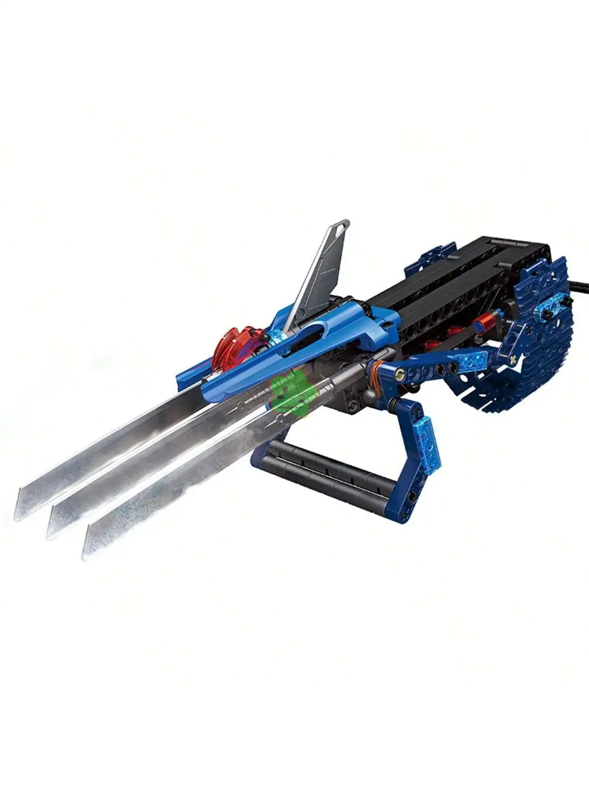 217 pcs Building Blocks Artificial Diamond Ice Wolf Claw Sharp Blade That Boy kid Assembly Brick Toy Thanksgiving/christmas Gift