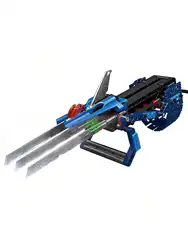 217 pcs Building Blocks Artificial Diamond Ice Wolf Claw Sharp Blade That Boy kid Assembly Brick Toy Thanksgiving/christmas Gift