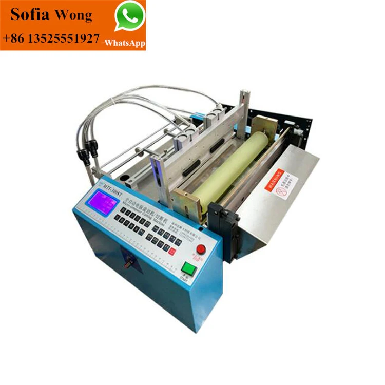 Microcomputer Fully Automatic Heat Seal Bag Making Film Roll to Sheet Cutting Machine With Color Sensor
