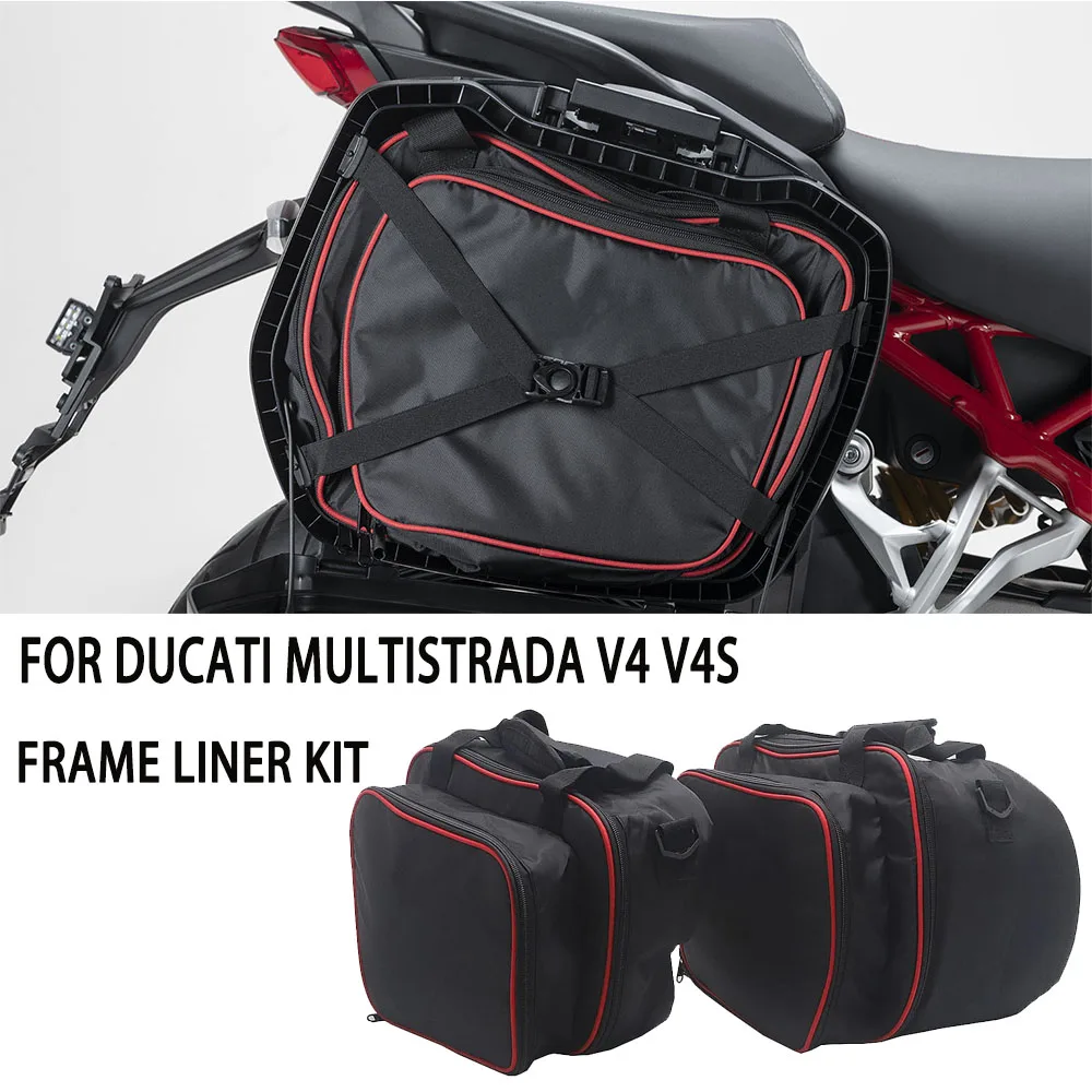 

Topcase Pannier Liners Bags For Ducati Multistrada V4 V4S Accessories Motorcycle Sidecase Inner Bags Multistrada V4 S Expandable