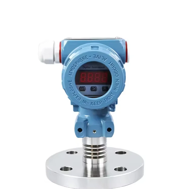 Single Flange Mounted Differentical Pressure Transmitter Diaphragm Pressure Sensor DN50DN80