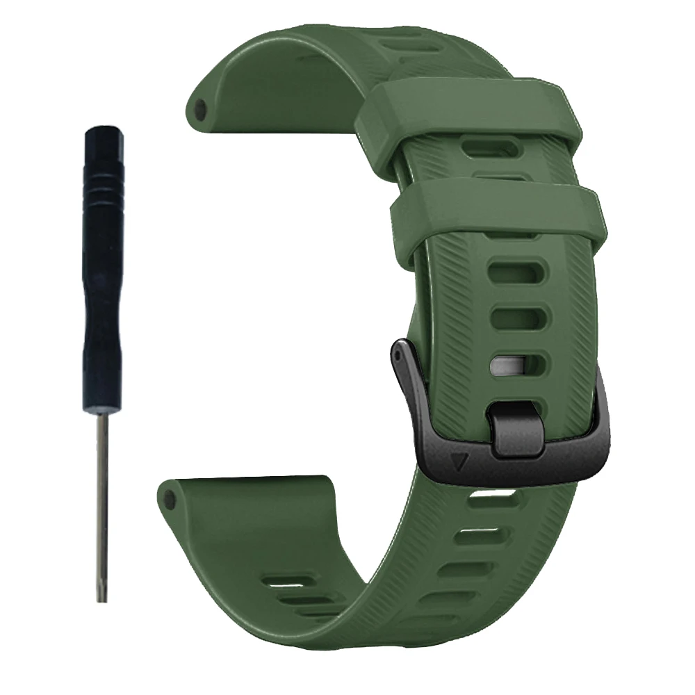 Pulseira de Silicone Original para Garmin Forerunner955 Smartwatch, Pulseira Oficial, Cinto de Pulseira, Substituível, 955