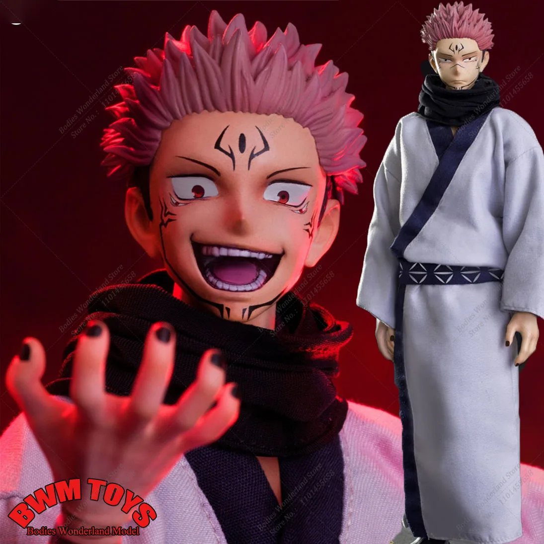 In Stock Asmus JJKS05 1/6 Scale Collectible Jujutsu Kaisen Ryomen Sukuna 12Inch Male Solider Action Figure Model Toys for Hobby