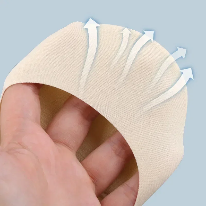 Women's Plantar Fasciitis Boat Sock Insoles Shock Absorbing Non-Slip Invisible Shoe Pads for Feet Comfort And Support