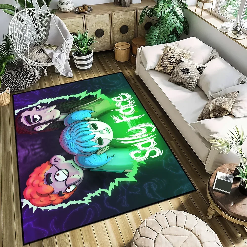 Game Sally Face Door Mat Entrance Non-slip Washable Kitchen Carpet Living Room Hallway Rug Bathroom Decoration