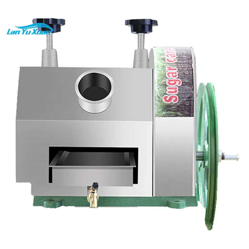 

Cane-Juice Squeezer Commercial Small Bench Type Stainless Steel Manual Sugar Cane Juice Press Dedicated Hand Sugarcane Machine