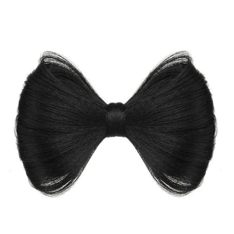 

652F Hair Bows Wigs Hair Bows Hair Clip for Girl Hair Bun Bows Hairpin Korean Hair Barrettes Women 2000s Hair Decors Accessor