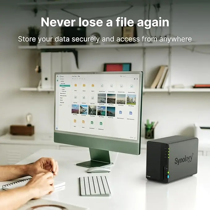سينولوجي 2-Bay DiskStation DS224+ (بدون أقراص)