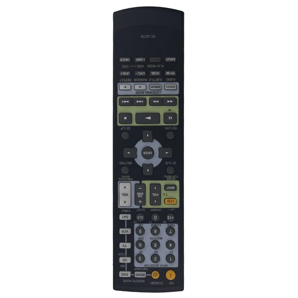 FSLH Remote Control Replacement RC-607M for Receiver TX-NR708 TX-SR503 H A1