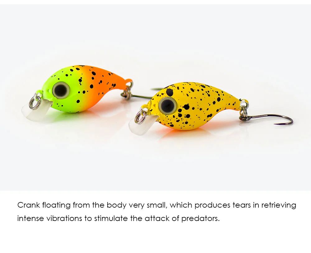 COUNTBASS 28mm 1-1/8" 1,7g 1/16 oz. Schwimmende Wobbler, Forellenangeln, Kunststoff, harter Köder, Köder, Wobbler, Barsch, Leurre-Anglerköder – Detail 8