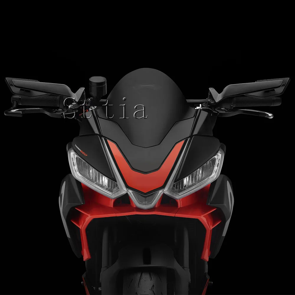 جديد دراجة نارية الألومنيوم مرآة الرؤية الخلفية الرياح الجناح المرايا مرايا الرؤية الجانبية ل تونو 457 تونو 660 تونو 1100 V4 2017 2024-2025