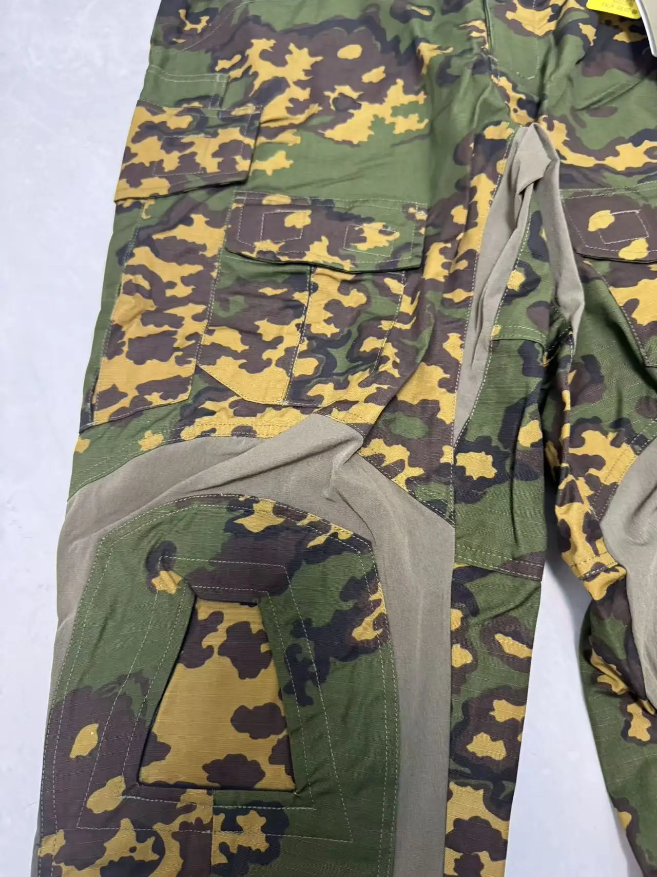 SS-LETO Russian Camouflage White Flower Yellow Flower Camouflage Tactical G3 GEN3 Combat Pants Shirt Nylon Cotton Tear Resistant