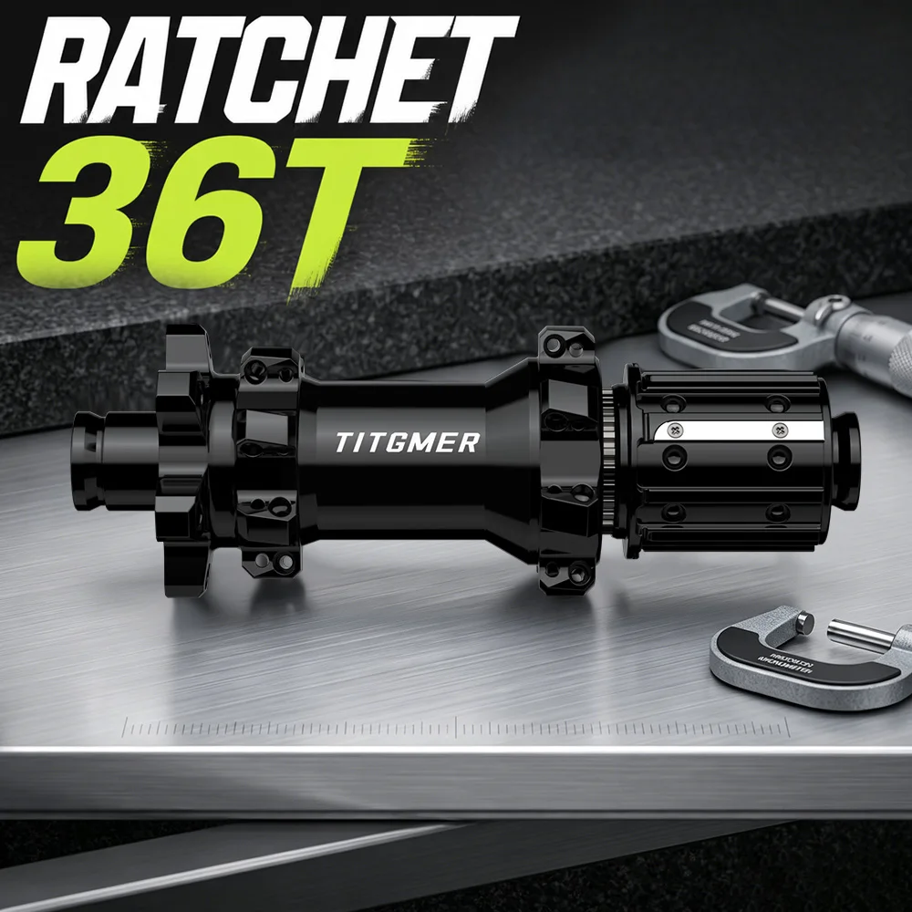 TITGMER MTB-Naben-Ratschen 36T 28-Loch MTB Boost Hinterradnabe 12x148 15x110 12x142 15x100 für Shimano Geräuscharme Scheibenbremsnabe – Detail 1