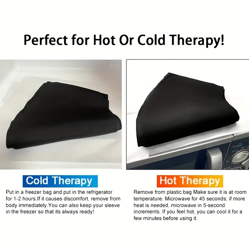 Reusable Gel Ice Pack for Neck Shoulders Neck Ice Pack Wrap Cold Compress Therapy for Pain Relief Cervical Surgery Recovery Pack