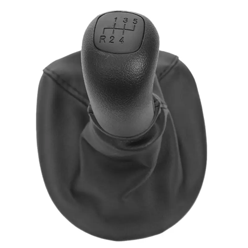 AC76-Car 5 Speed Gear Shift Knob With Dust Boot Cover Gear Shift Head For Mercedes Benz VITO W638 1996-2000