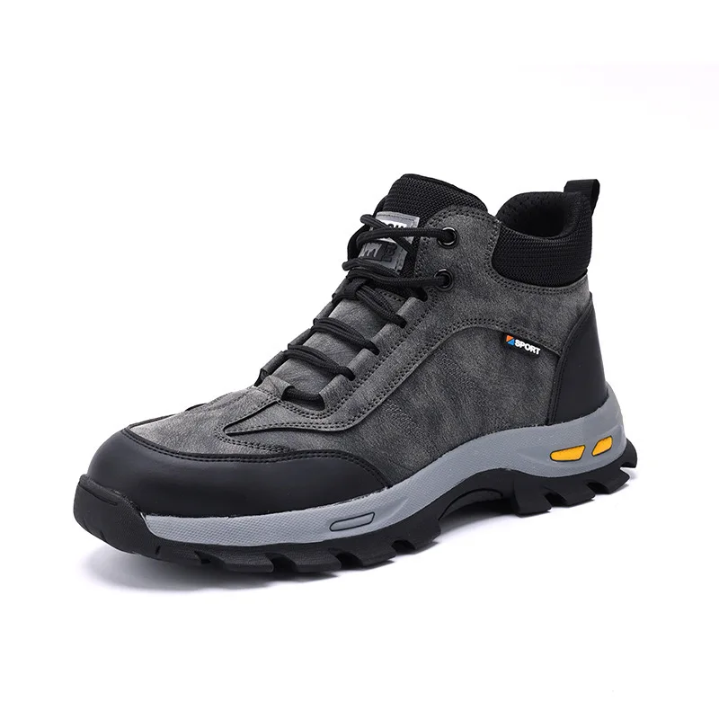 Men's winter and fall models lightweight safety shoes steel head anti-smash anti-puncture site work protective shoes