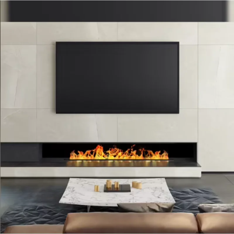 

Energy-Saving Electric Ultrasonic Humidifier Fireplace LED Fireplace for Hotels Metal Material