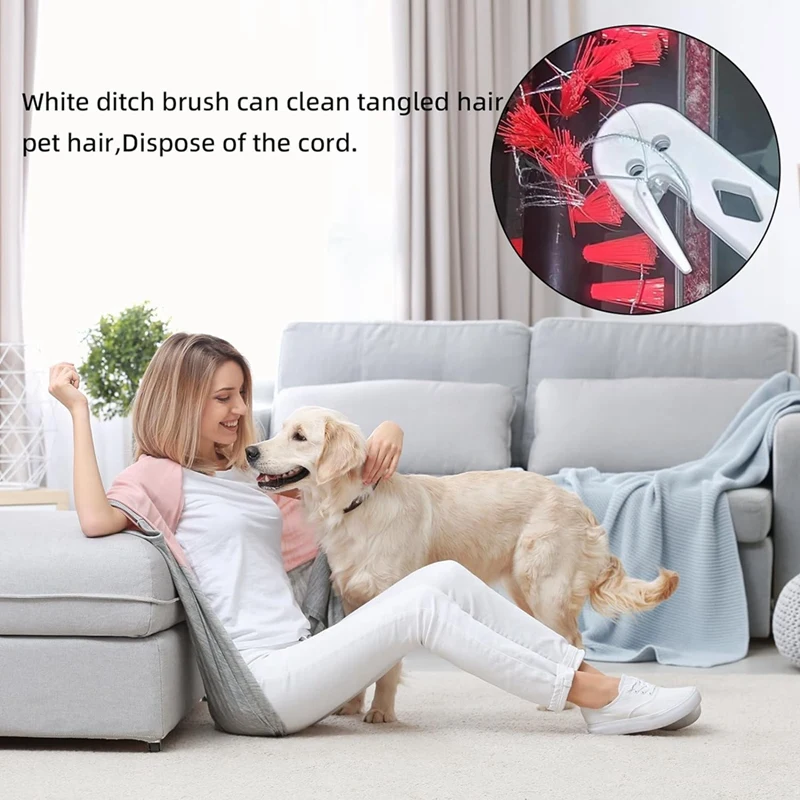 AC66 ミニターボブラシヘッド ダイソン V7 V8 V10 V11 V15 コードレス掃除機用 タービンブラシ ほこり、毛、ダニ、汚れを除去