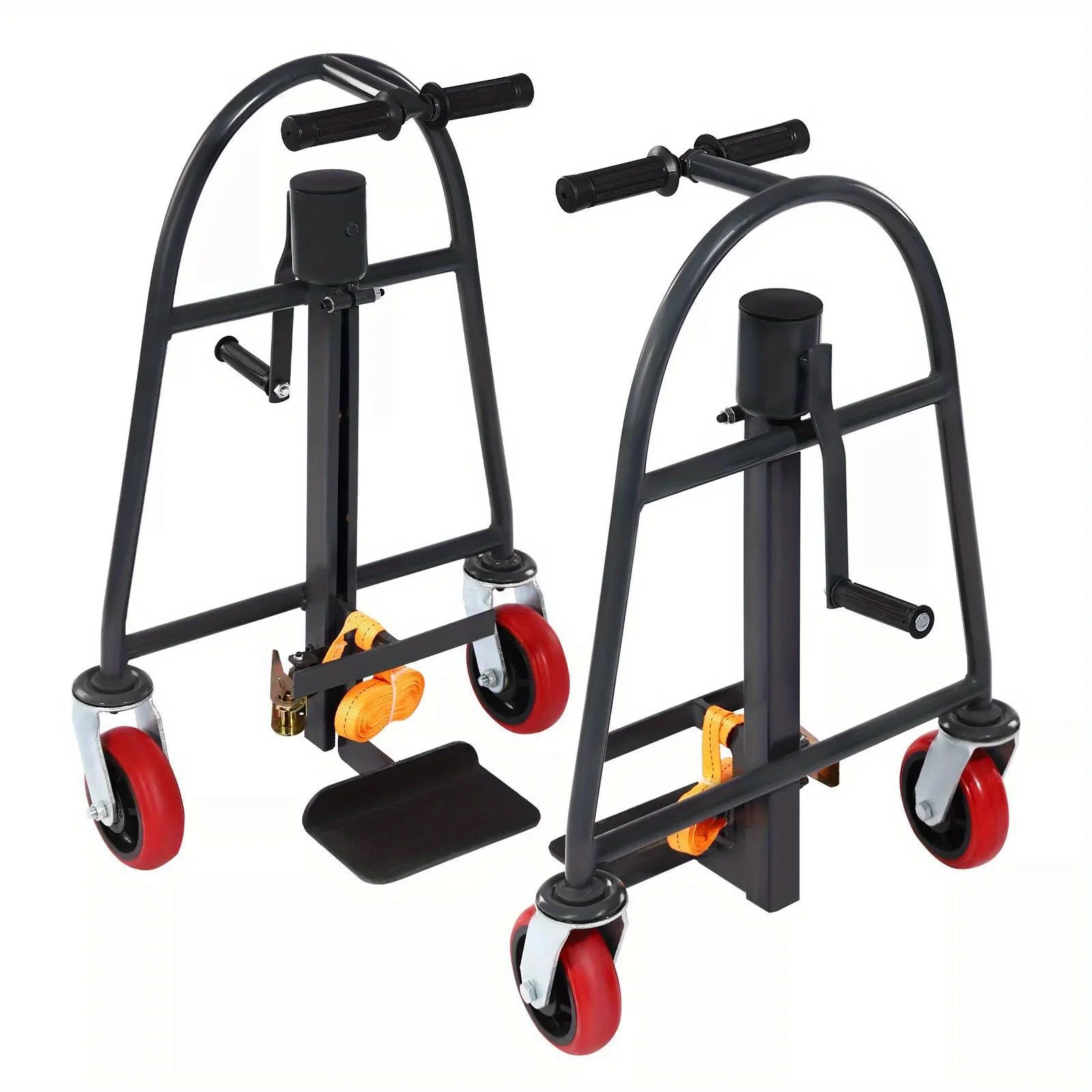 عجلات شاحنة البليت، عجلات شاحنة الرفع، أداة نقل الأثاث اليدوي، محرك التعامل مع الأثاث عالي التحمل 499 كجم/1100 رطل جديد