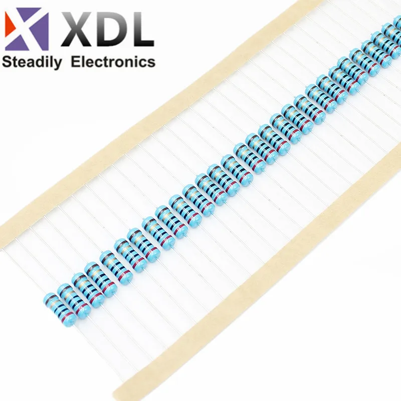 

20Pcs 1W Resistor Film Logam 1% 1R ~ 1M 2R 10R 22R 47R 100R 330R 1K 4.7K 10K 22K 47K 100K 330K 470K 1 2 10 22 47 10K 470K 1M Ohm