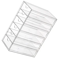 Transparent Desktop Storage Box Drawer ganizer Plastic Desk ganizer Tabletop Storage Case Multi Function Storage Boxes Bins Home