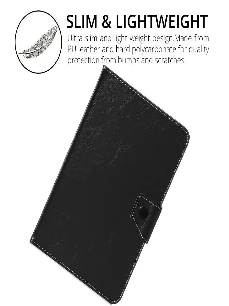 7" 8" 9" 10" Kolorowa, odporna na wstrząsy, uniwersalna osłona ochronna z klapką i podstawką do tabletu Samsung Huawei Android — zdjęcie produktu 7