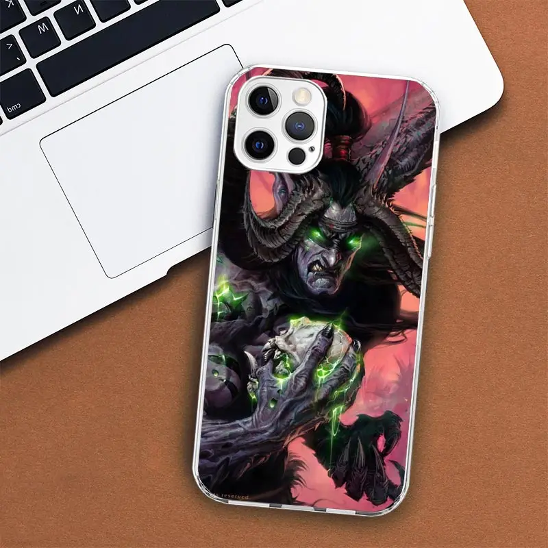 W-World Of W-Warcraft W-Wow Phone Case For Apple iPhone 11 12 13 14 15 16 Pro Max 7 X XS 8 Plus + Mini SE Customized Print Soft 