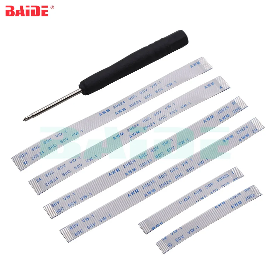 10/12/14 Pin Power Switch Ribbon Flex Cable Tool For Dualshock 4 PS4 Controller Wiring 100set/lot