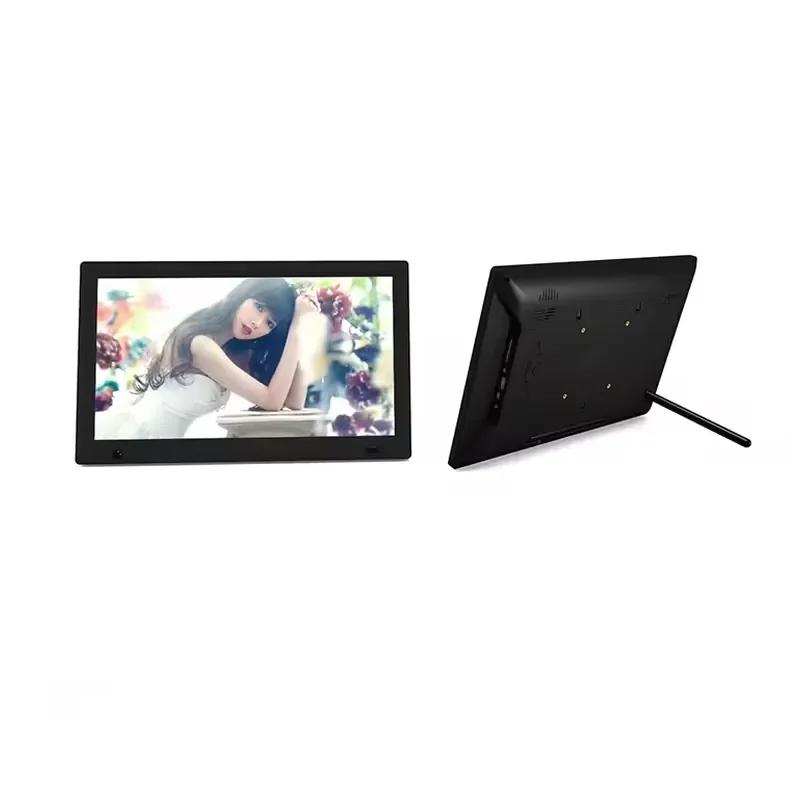 13.3 Inch Android WiFi Digital Photo & Video Picture Frame 1920*1080P IPS Screen Loop Video Touch Screen Metal Frame