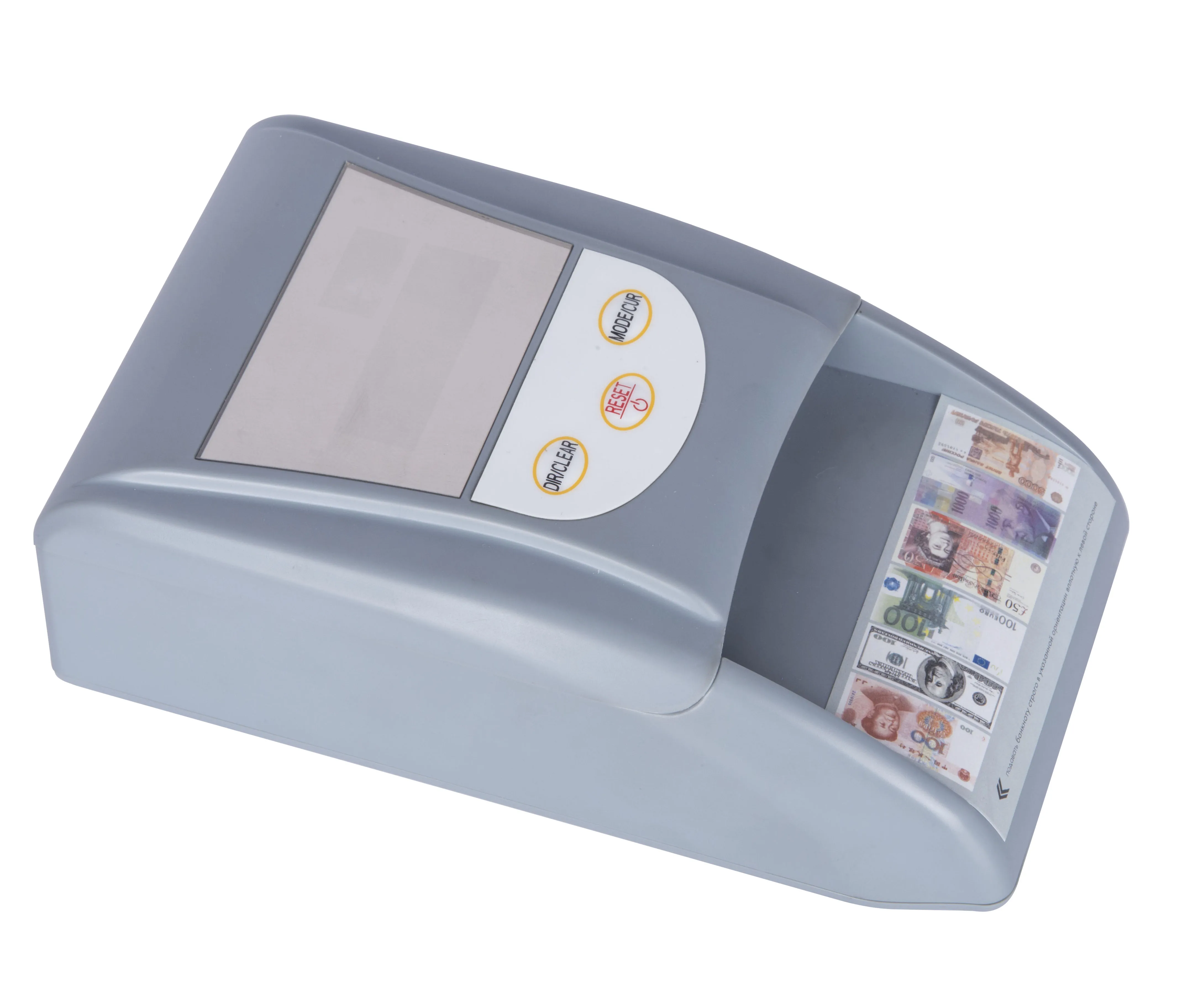 Multi Currencies Portable Money Detector DB323 with IR Detection LED Display 0.5s Detection Speed