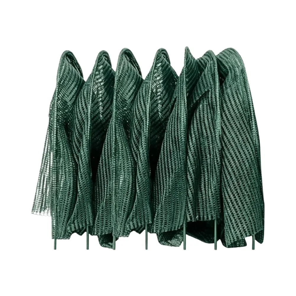 Green Tunnel Netting Shade Cloth For Poultry Chickens Ducks Garden Fence Plant Kennel Enclosed Tunnel Sun Protection Greenhouse
