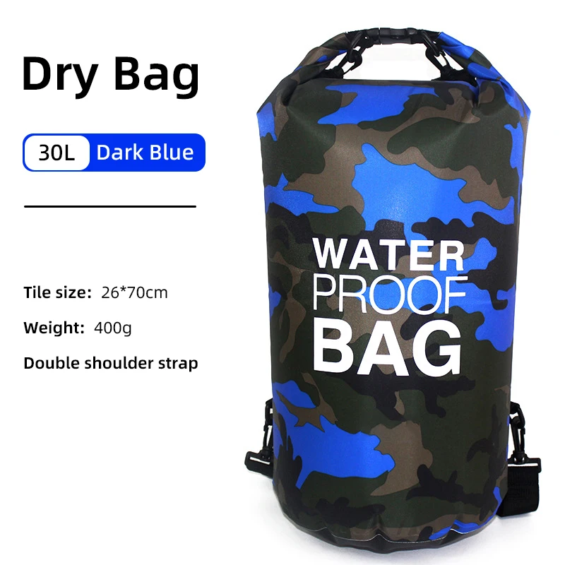 Furukroa 30L 15L Wasserdichte Trockenen Taschen Mit Nass Trennung Tasche Rucksack Für Kajakfahren Bootfahren Schwimmen Outdoor Sport Tasche XAZ9 3