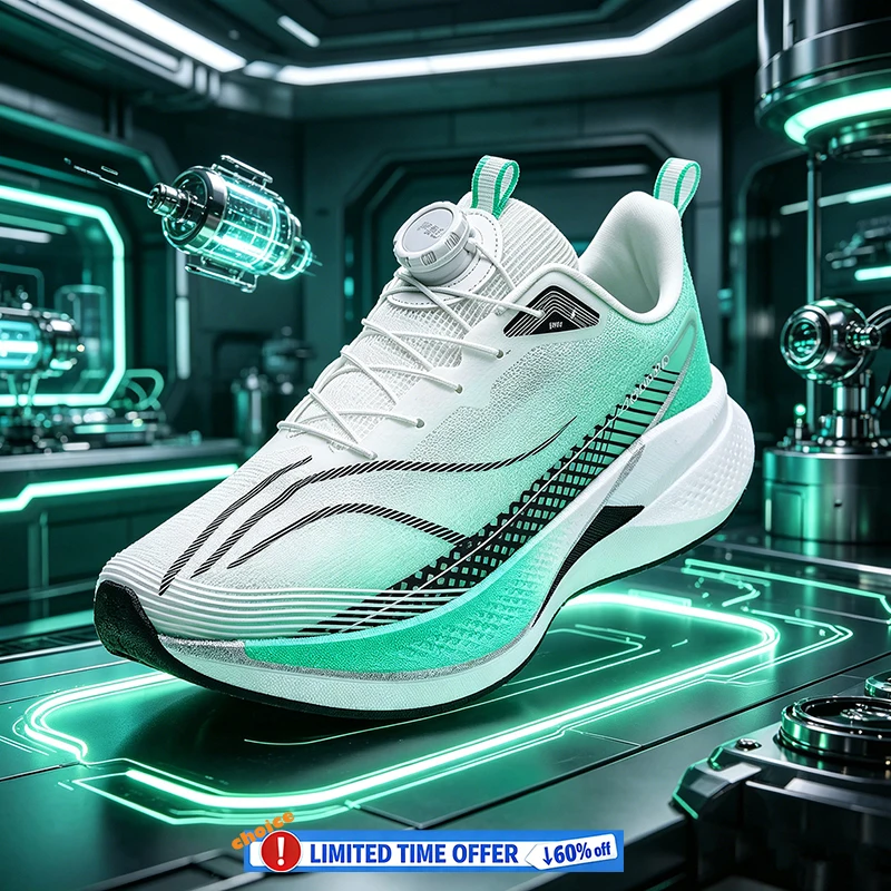 

Men's Sports Shoes Carbon Plate Running Shoes Male Marathon Sneakers Racing Shock-absorbing Athletics Training Shoes for Women