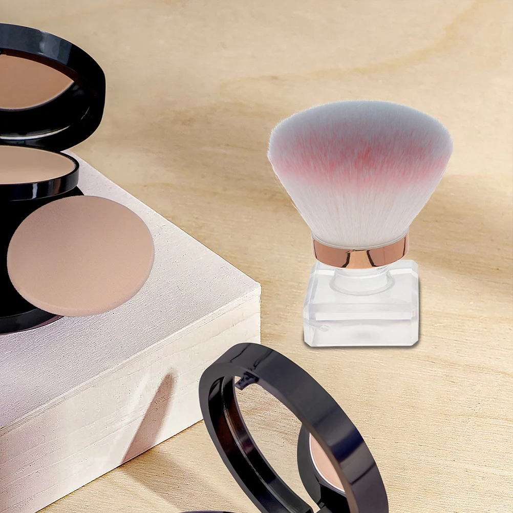 

2 шт. щеток для удаления пыли с ногтей, в форме гриба, аппликатор для пудры, компактный очиститель для ногтей с удобной ручкой для ежедневного использования