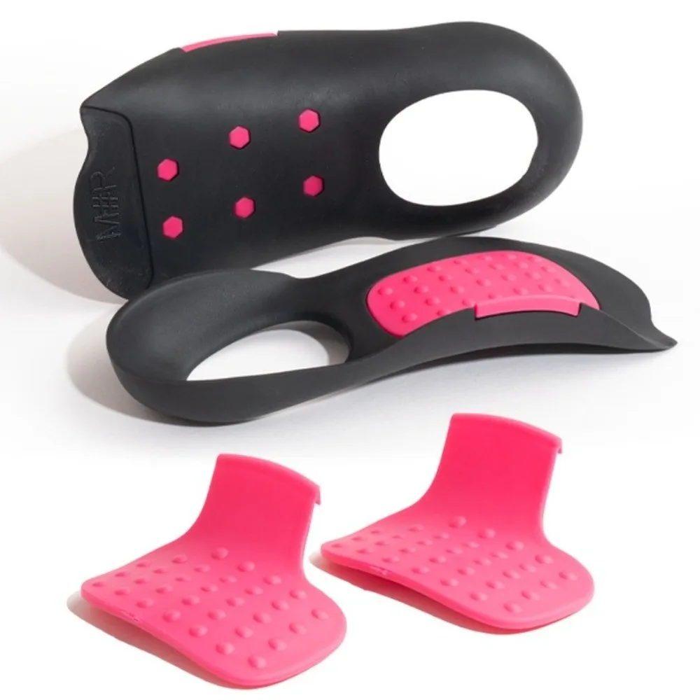 Arch Support Orthopedic Insole X/O Type Leg 1.5-2cm Height Arch Support Pad Half Pad Leg Wearable Adjustable Height Insole