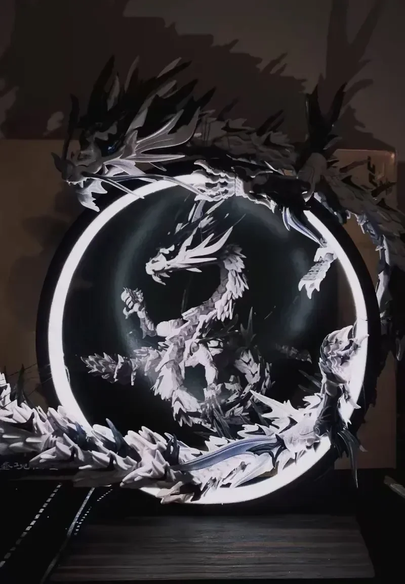 在庫あり オリジナル SHENX FX 7800M FX 7800H 神話上の動物 古代中国の神話上の生き物 PVC アクション組み立てモデルおもちゃ