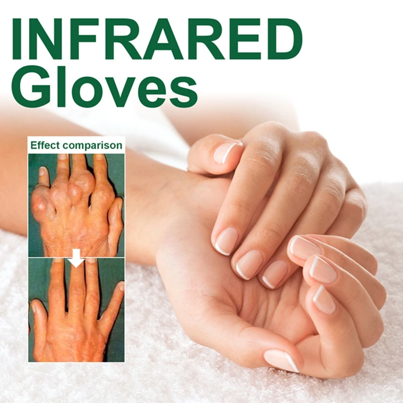 Arthritis Massage Gloves Compression Arthritis Wrist Support Practical Stimulating Circulation Gloves Daily Activity Health Care - view 2