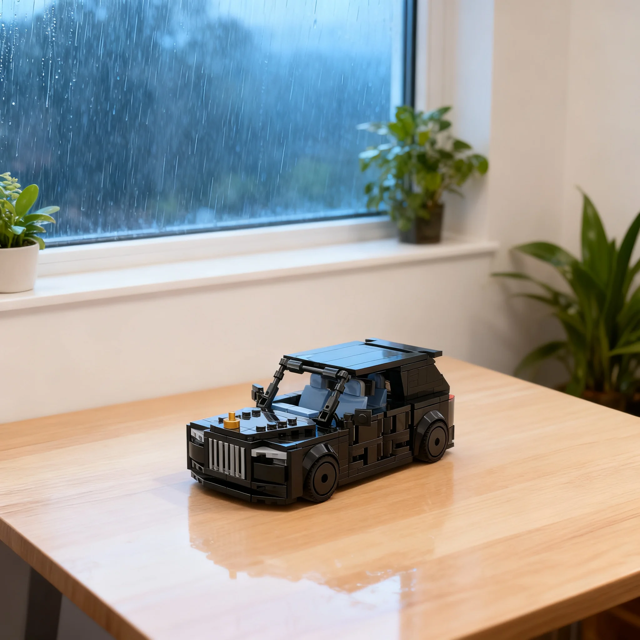 398pcs MOC Mansory Rolls Royce Cullinan City Champions Model Building Blocks Construction Education Brick Birthday Collection