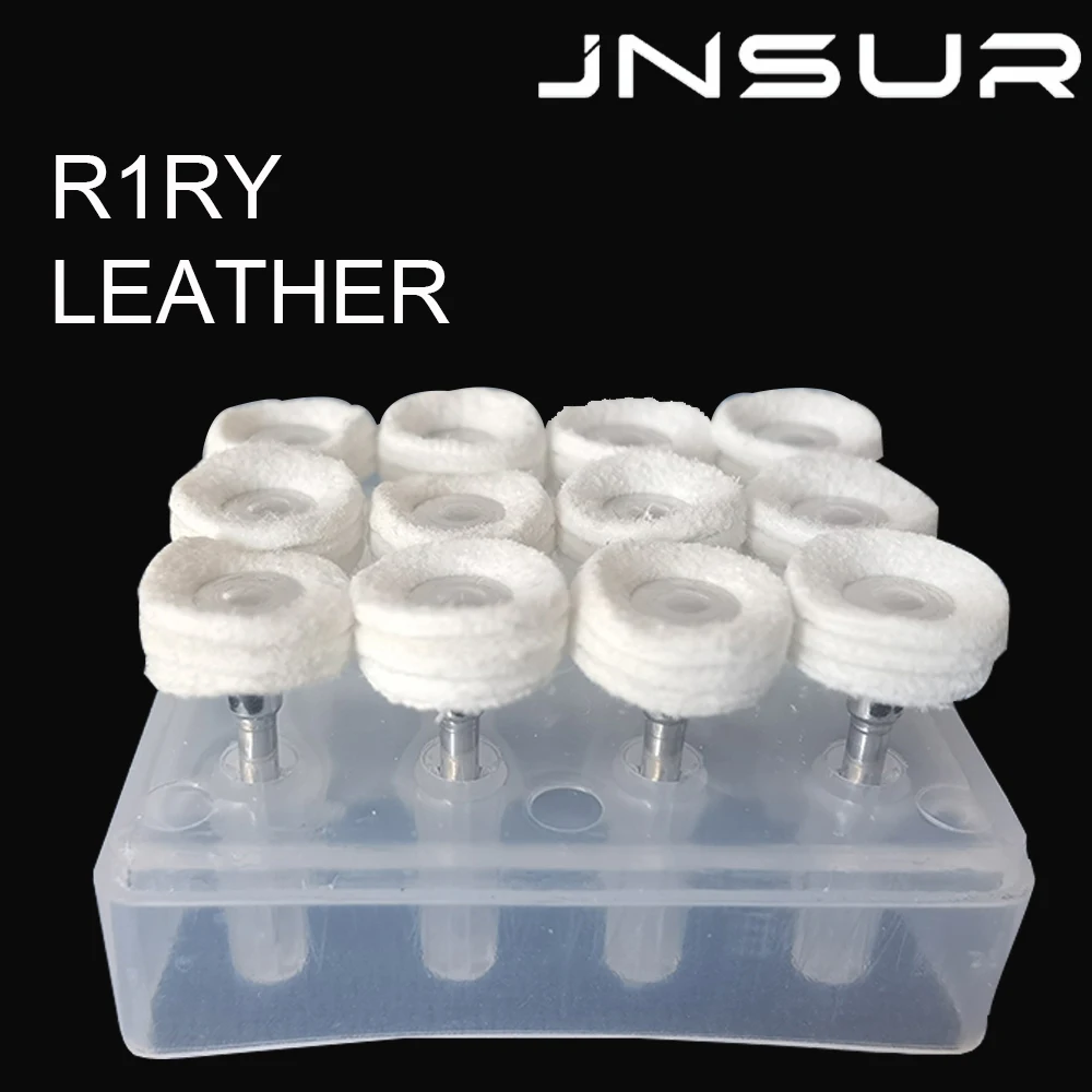 JNSUR Flat Dentist Polierer-Set für Keramik-Verbund-LowSpeed-Handstück, Polierbürste, Porzellan/natürliche Zähne/Nagelpolieren