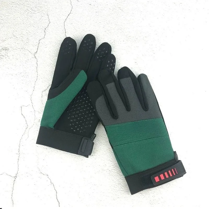 Motorcycle Riding Gloves Drill Work Gloves Sturdy Outdoor Car Repair Woodworking Electrical Tools Gloves