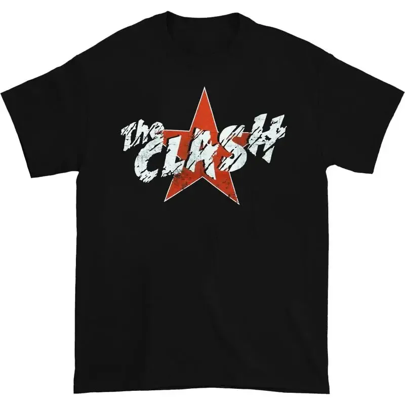 Vtg The Clash Band Black For Fans T Shirt