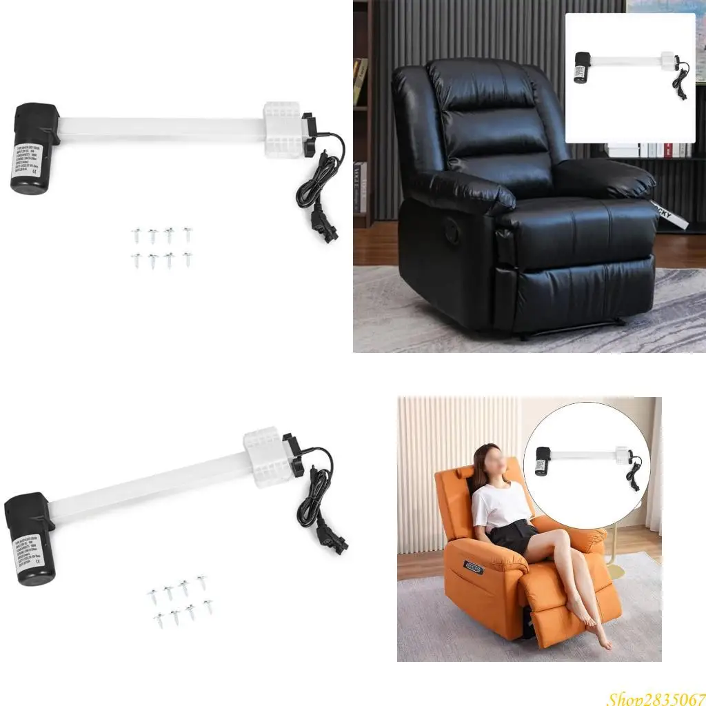 

Practical High Load Capacity 24V Linear Actuator Motor 650N Thrusts Silents Designs for Lift Chairs Daily Casual Use 831F