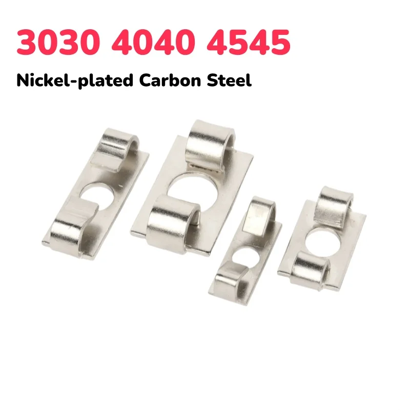 

EU/GB 3030 4040 4545 Aluminum profile Elastic Fastener Built-in Fitting Fastener