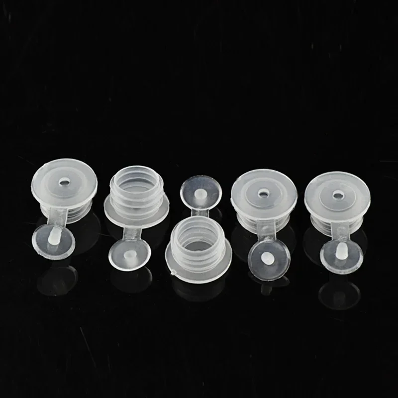10/30pcs Essential oil Bottle Plug 18R For Leak-Proof Inner Stopper Drop Stopper Silicone Cap PlasticConcave T-Type Flat Stopper